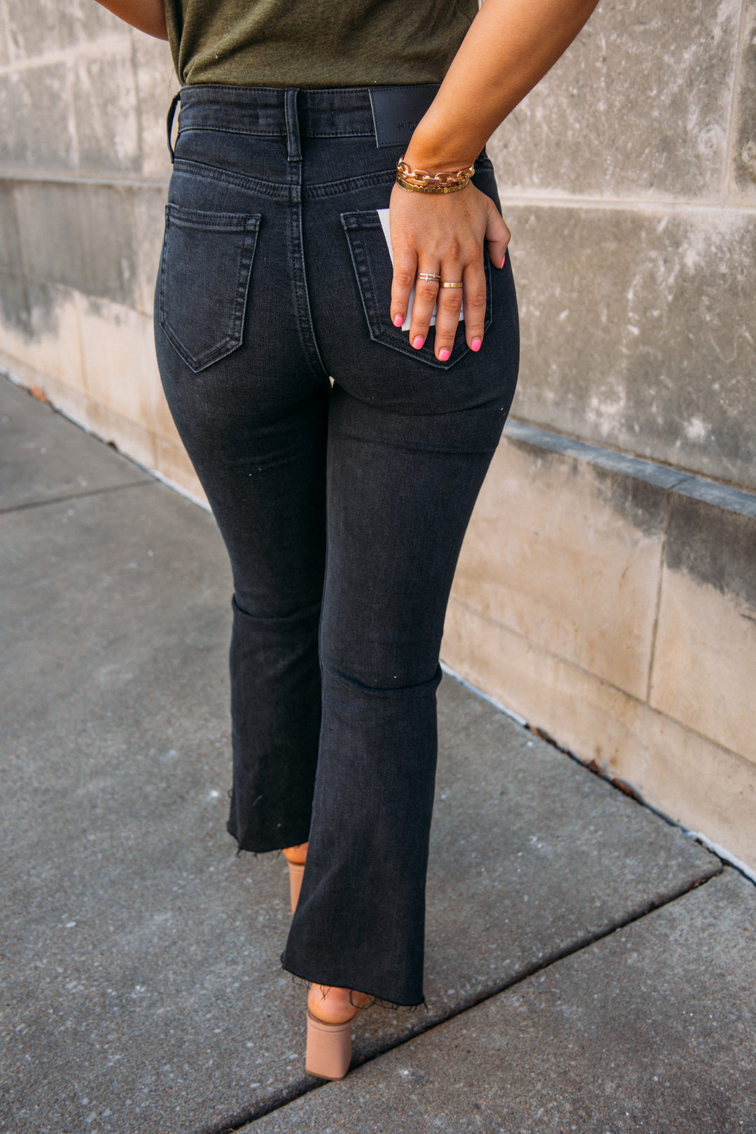 Hidden: Happi Denim Charcoal – Sincerely Yours - Main Image