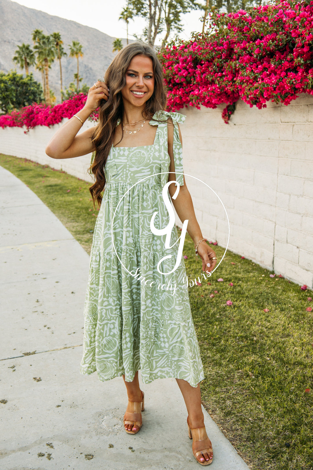 Moana Dress- Light Olive