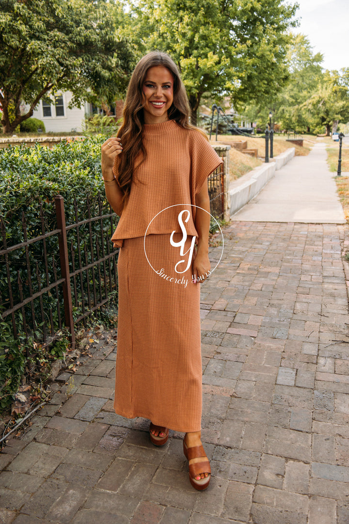 Falling Skirt -Pumpkin