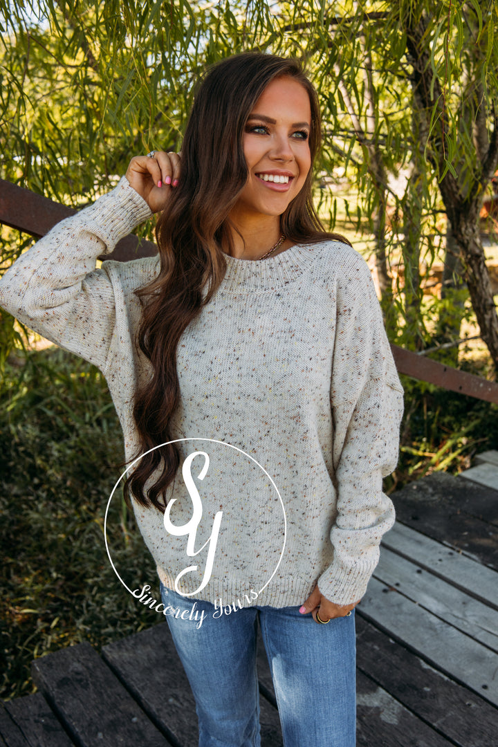 Main Street Sweater - Oatmeal