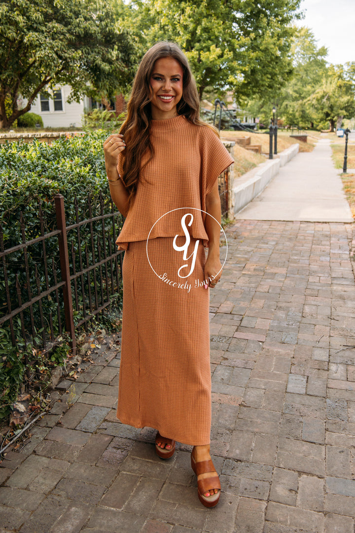 Falling Skirt -Pumpkin