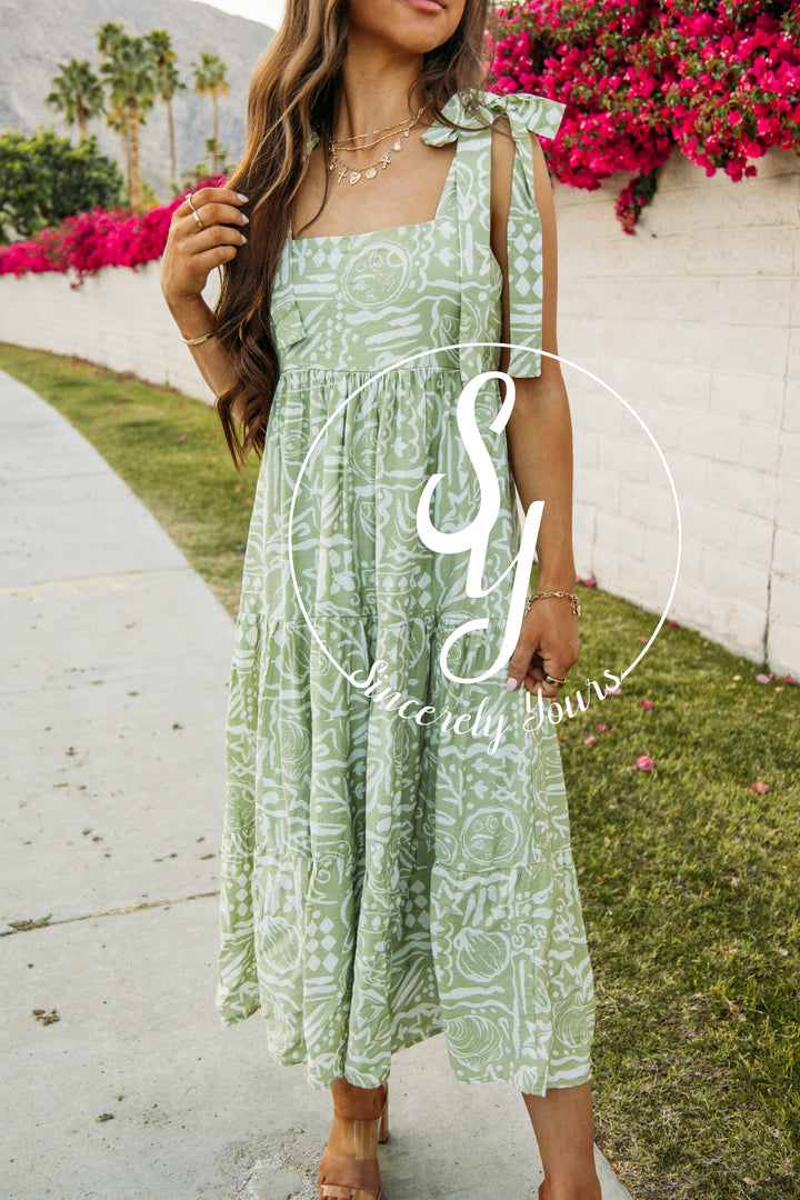 Moana Dress- Light Olive