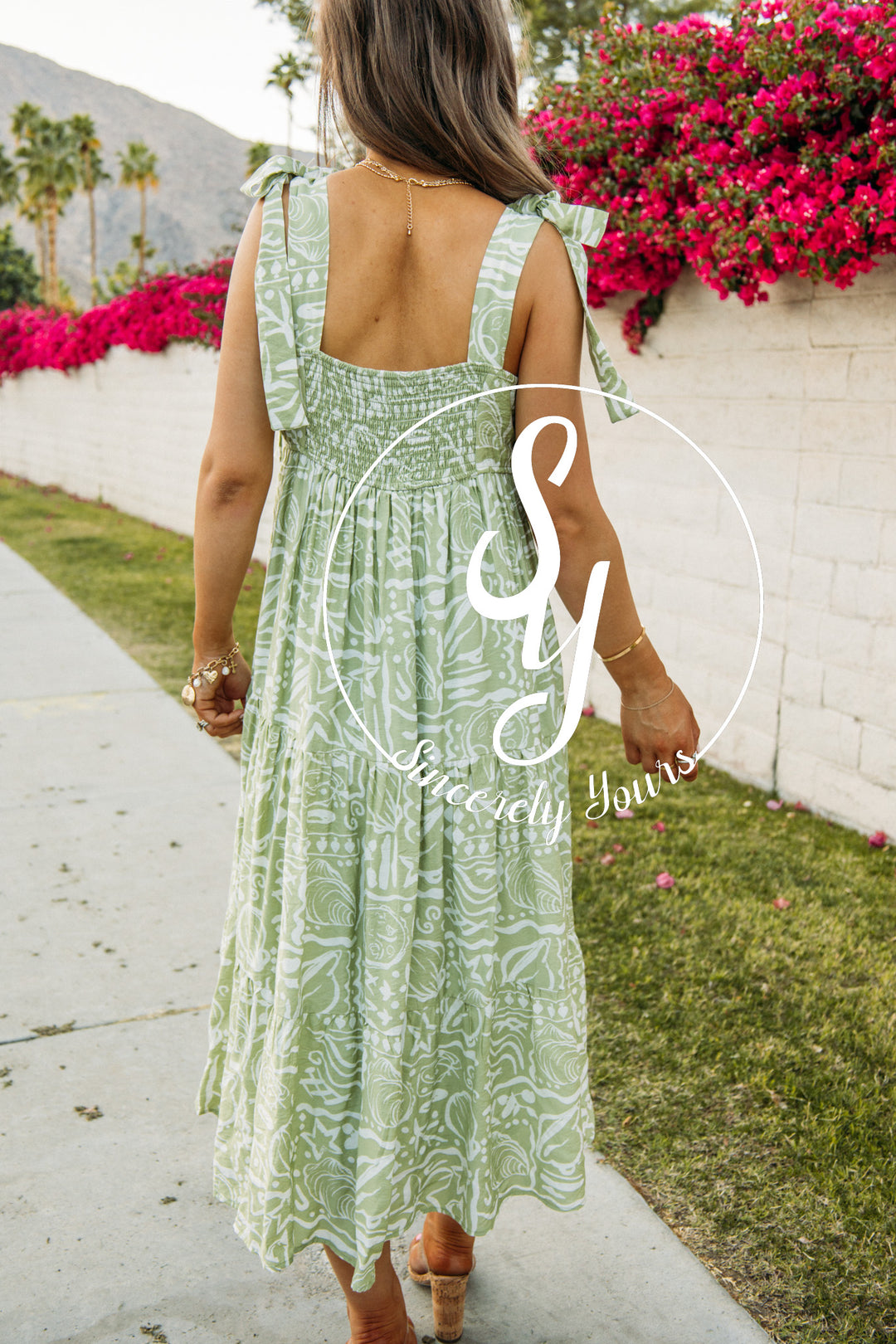Moana Dress- Light Olive