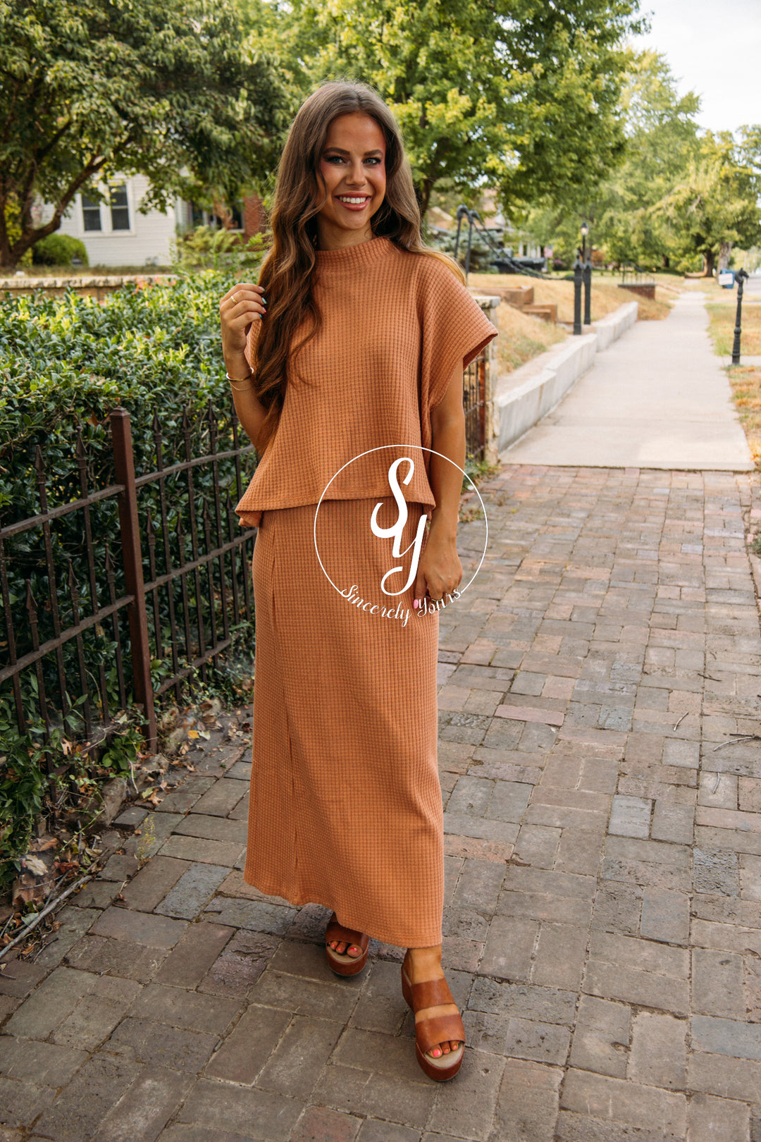 Falling Skirt -Pumpkin