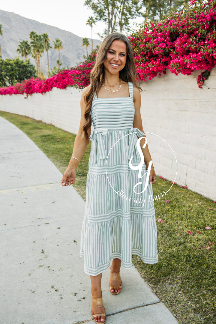 Nora Dress- Light Olive