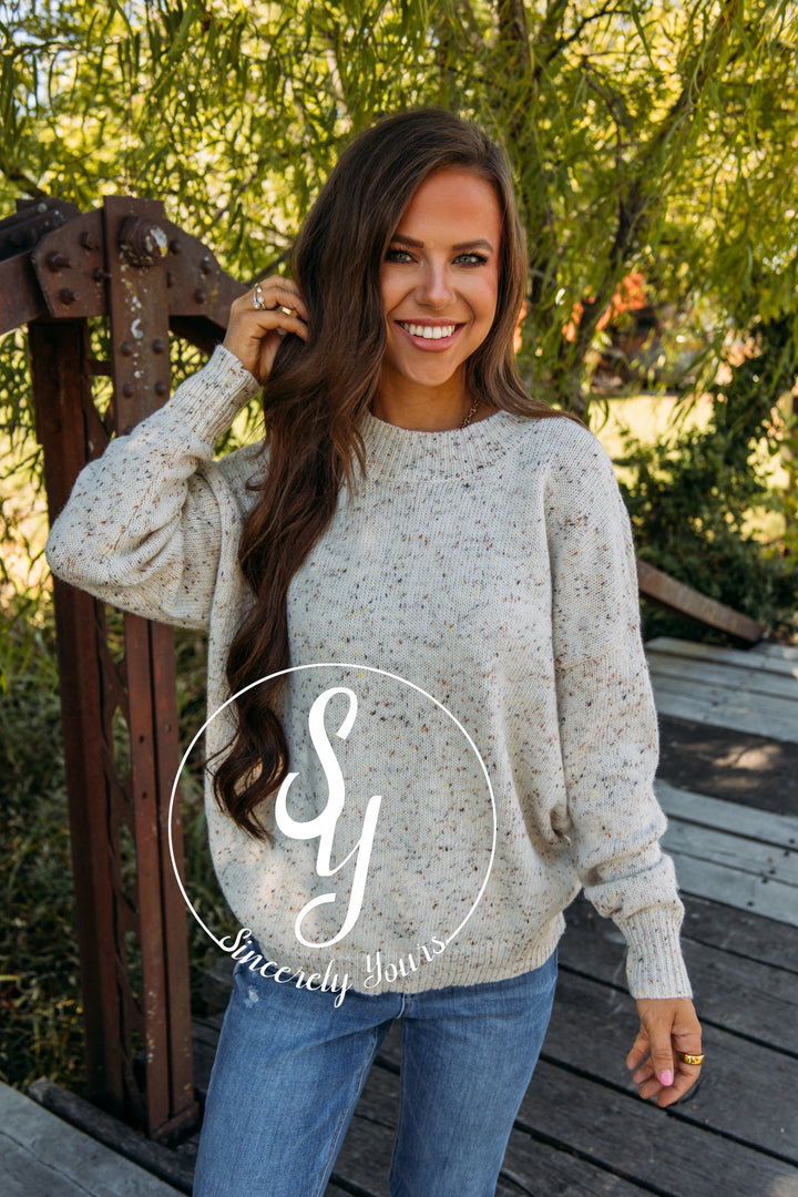 Main Street Sweater - Oatmeal