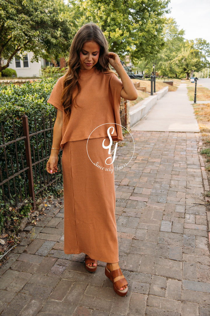 Falling Skirt -Pumpkin