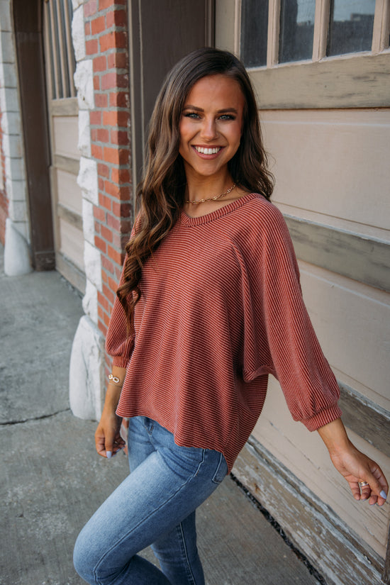 Cute and Classy Top - Hazelnut