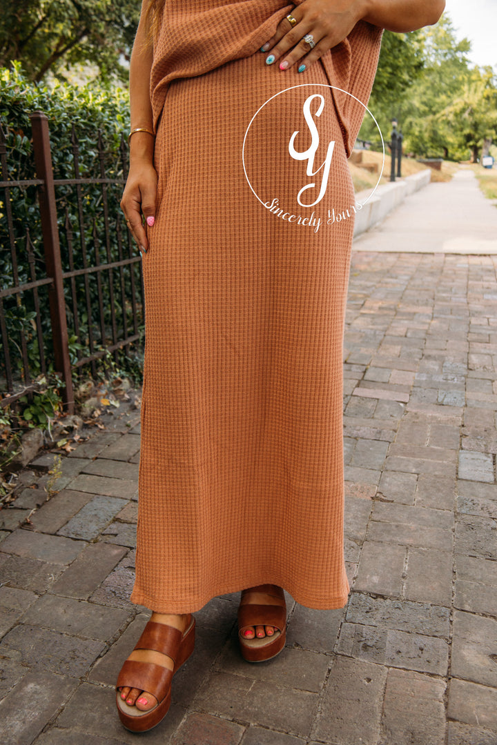 Falling Skirt -Pumpkin