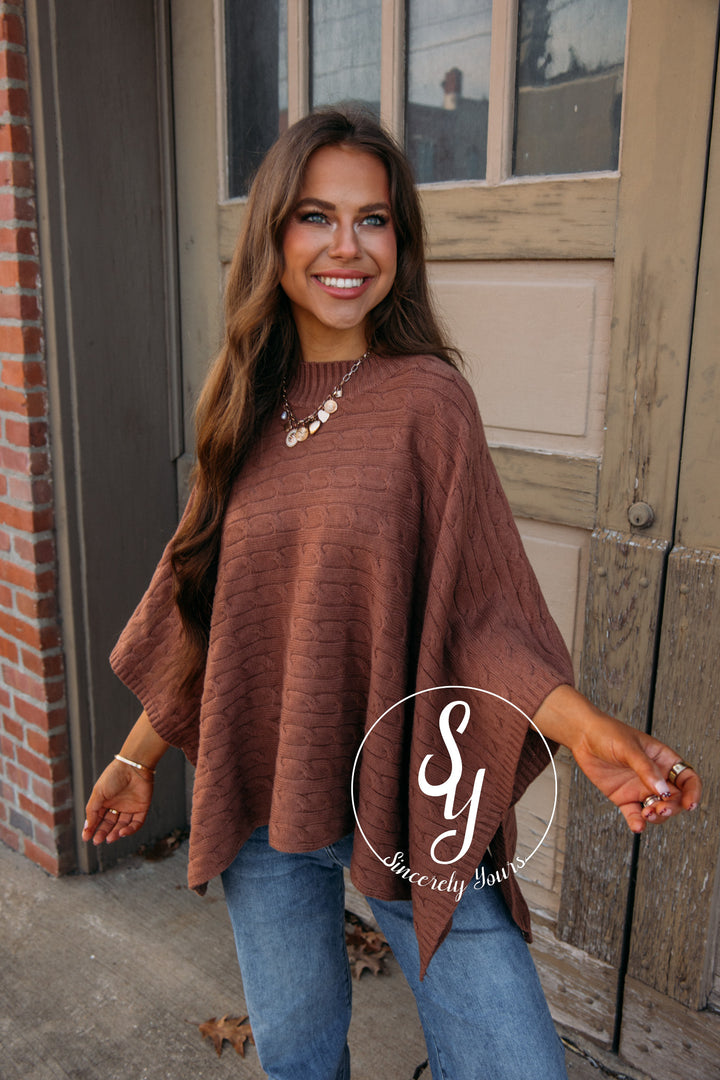 Keeping It Real Sweater - Brown