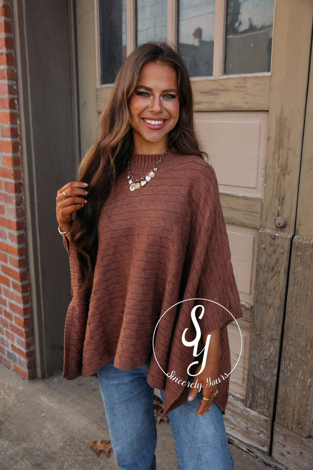 Keeping It Real Sweater - Brown