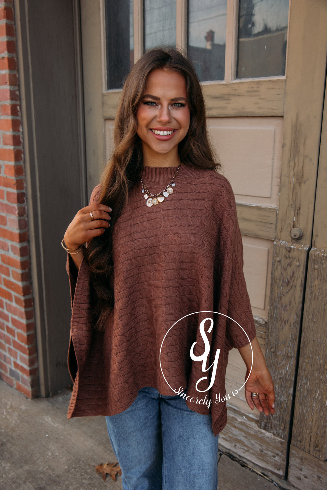 Keeping It Real Sweater - Brown