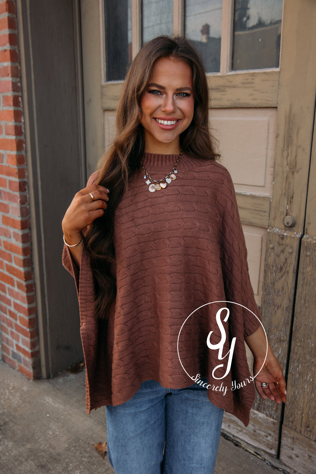 Keeping It Real Sweater - Brown