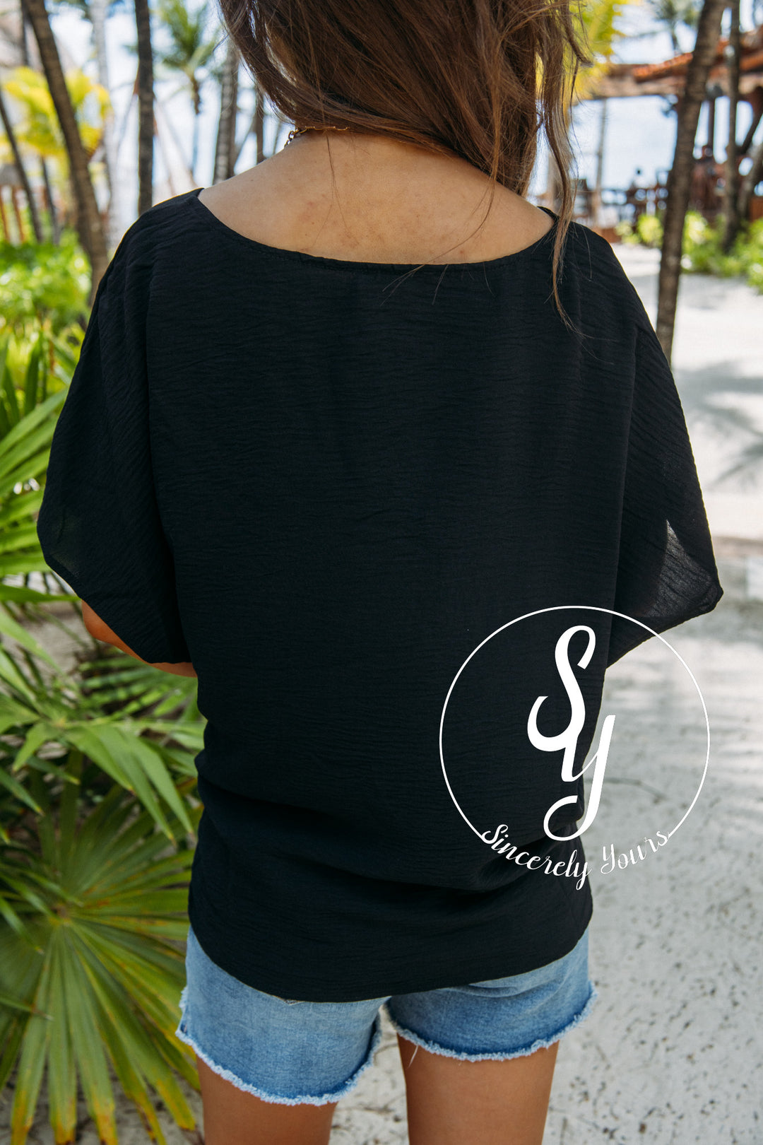 Charming Life Top - Black