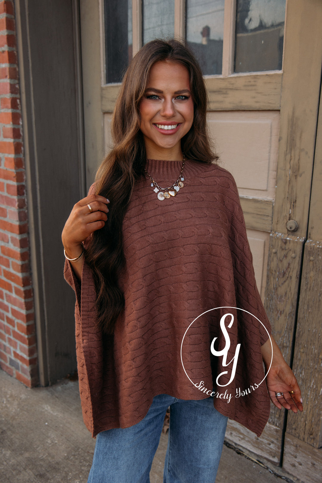 Keeping It Real Sweater - Brown