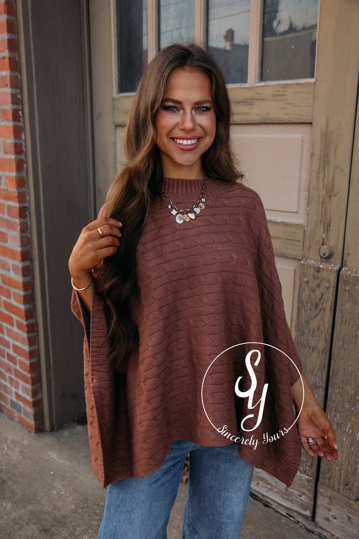 Keeping It Real Sweater - Brown