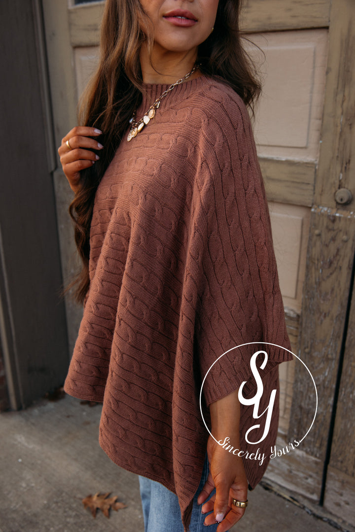 Keeping It Real Sweater - Brown