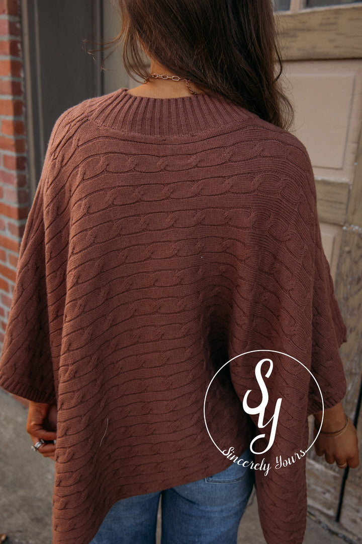 Keeping It Real Sweater - Brown