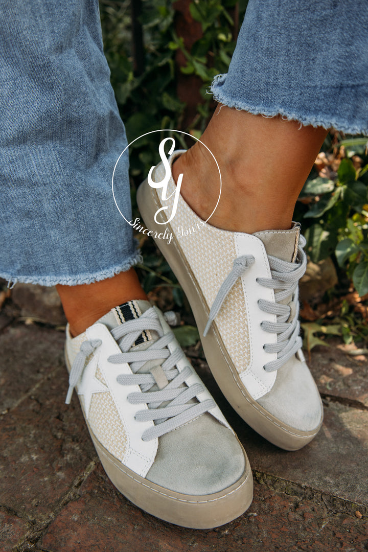 Star Of The Show Sneaker- Bone