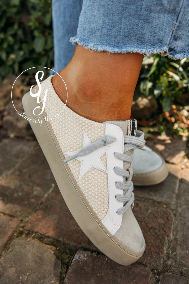 Star Of The Show Sneaker- Bone