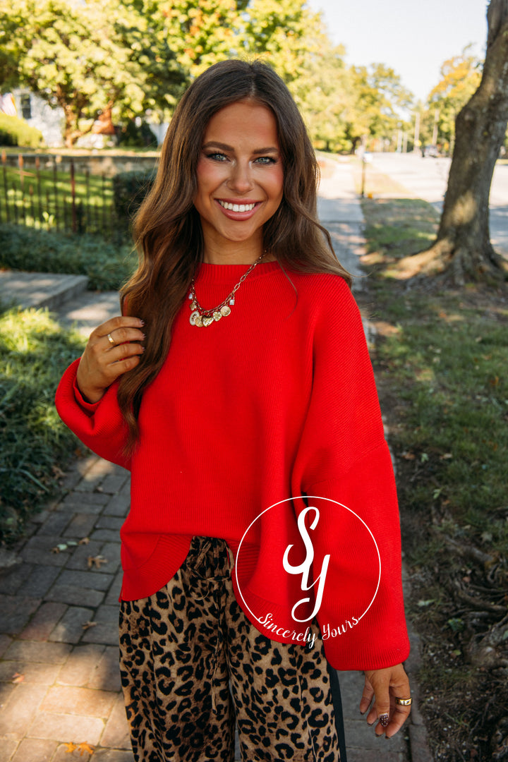 Better Than Classic Sweater - Red