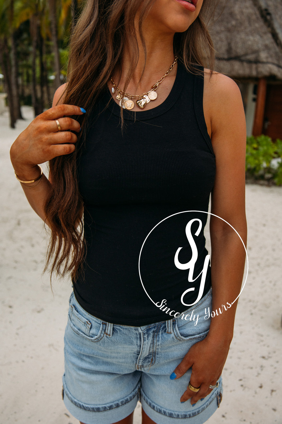 Can't With You Tank - Black