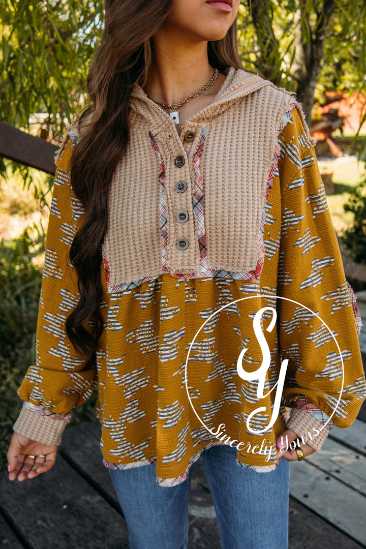 Flutter Sweater - Mustard