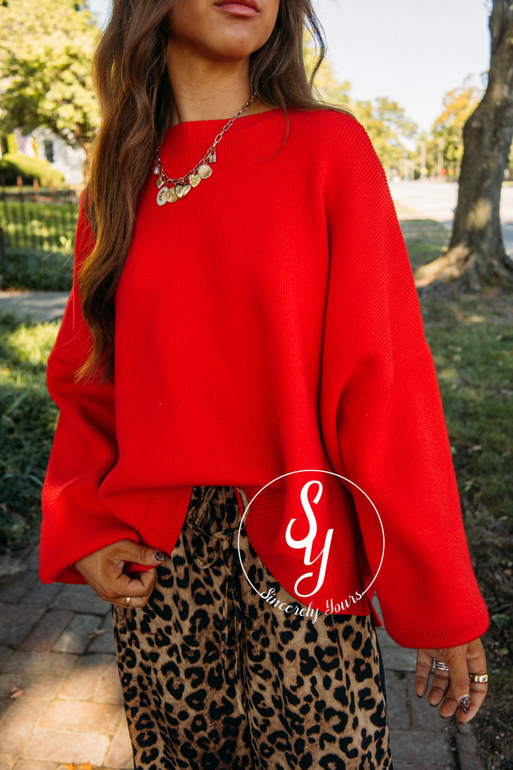 Better Than Classic Sweater - Red