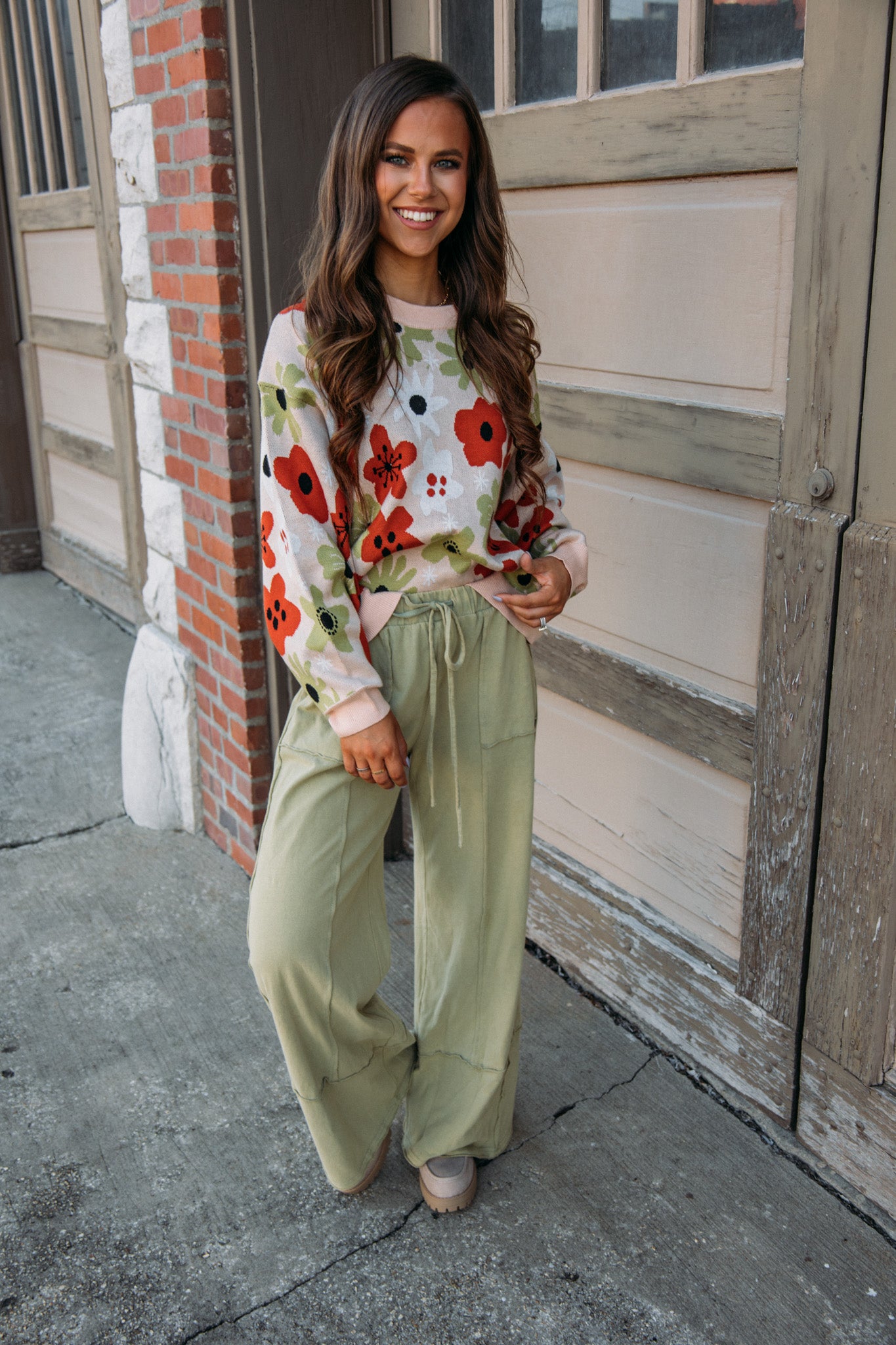 Abigail Pants - Sage