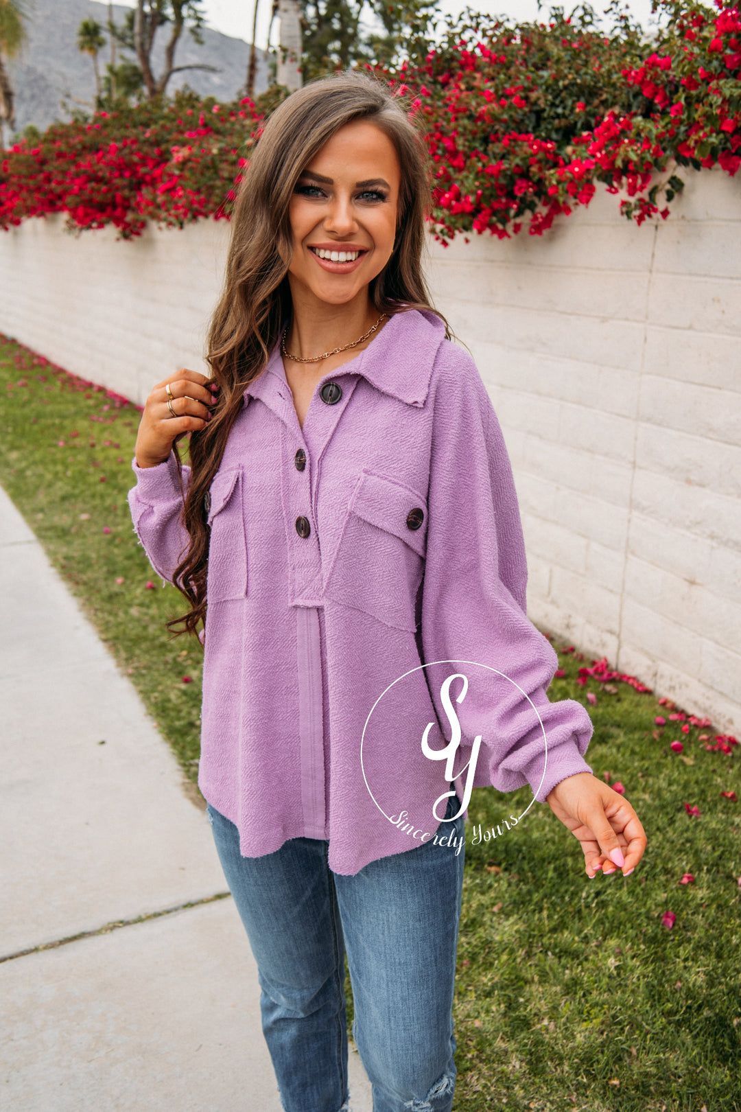 Scout Pullover - Lavender