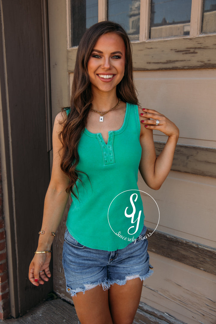 Classic Summer Top - Green