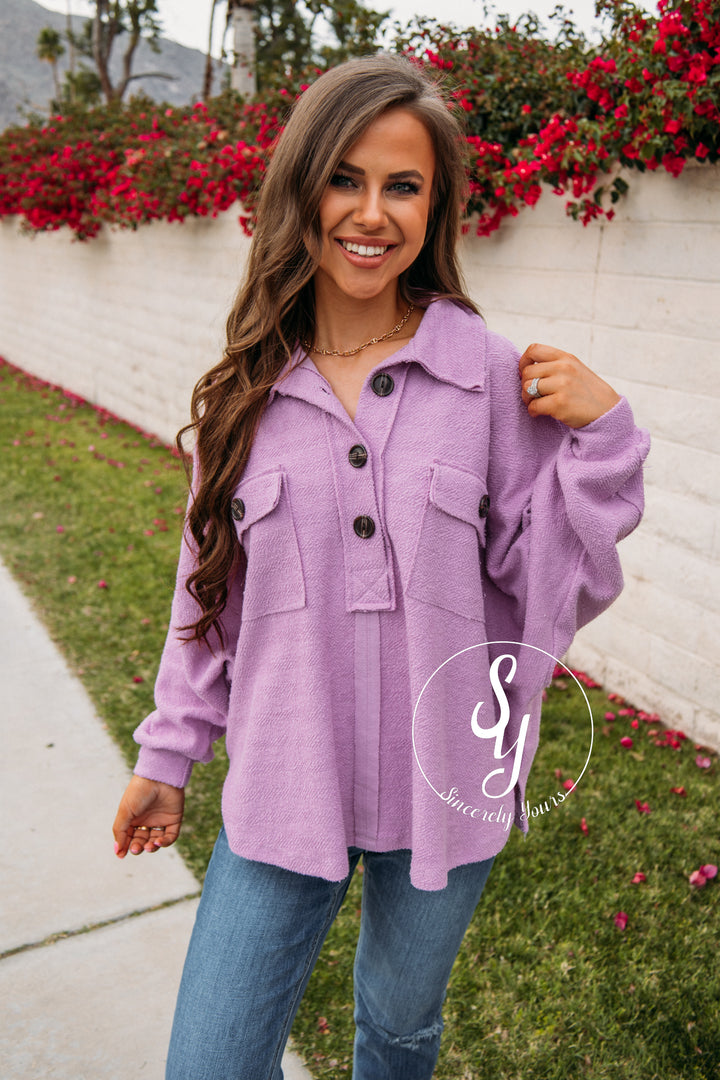 Scout Pullover - Lavender