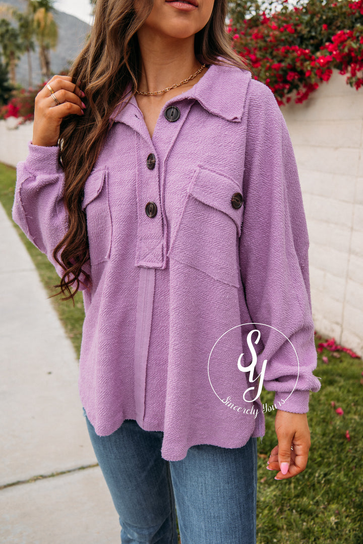 Scout Pullover - Lavender