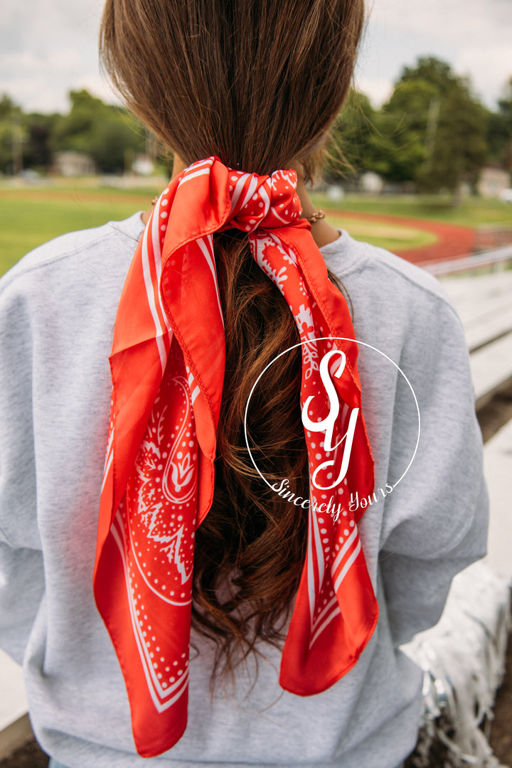 Bandana Era Scarf -Red