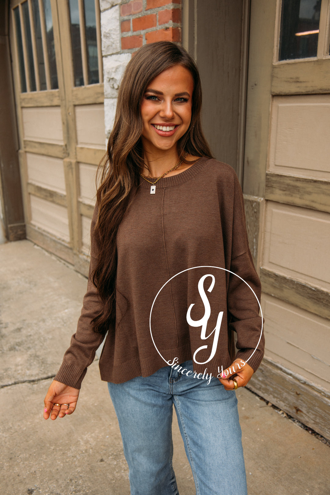 Autumn Classic Sweater - Brown