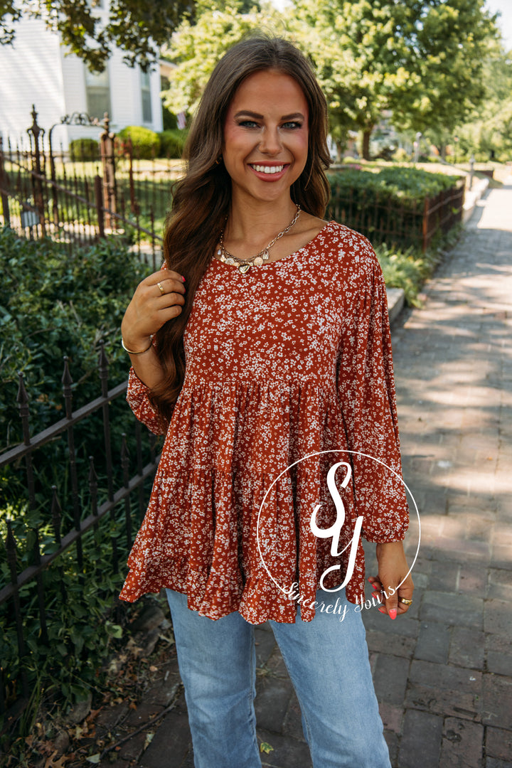 Tina Top - Camel Multi