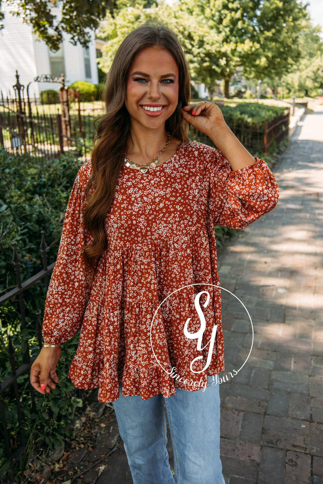 Tina Top - Camel Multi