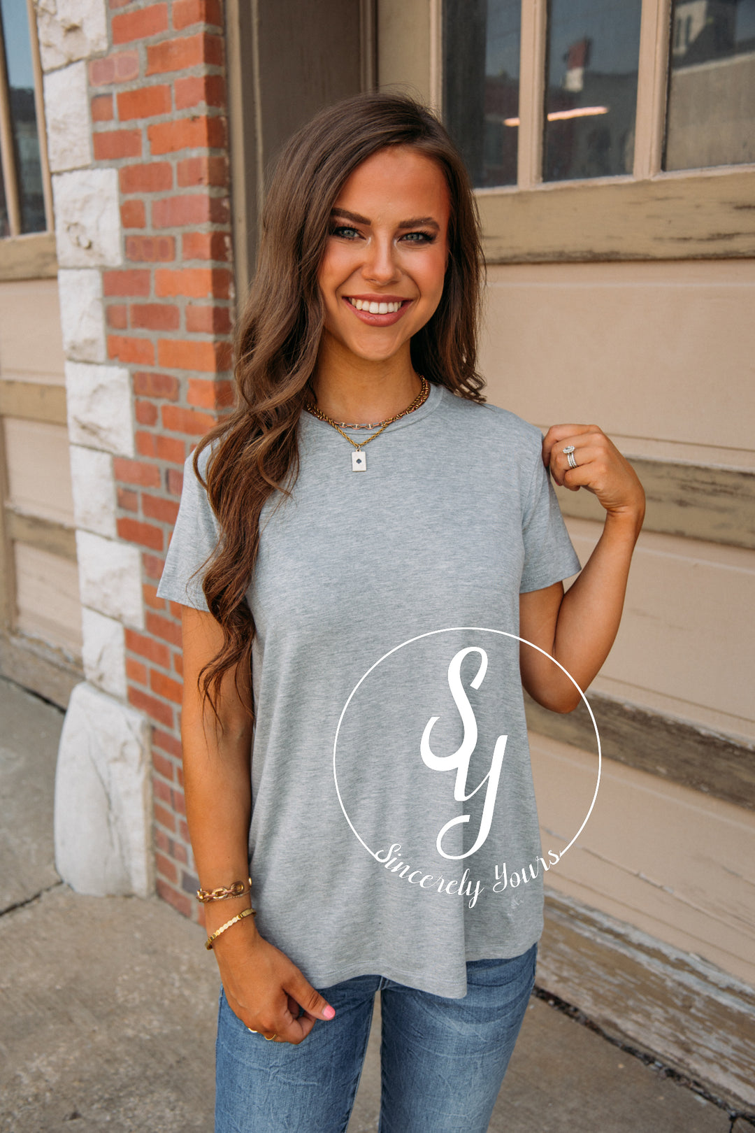 Feelin' Cozy Luxe Top - Heather Grey