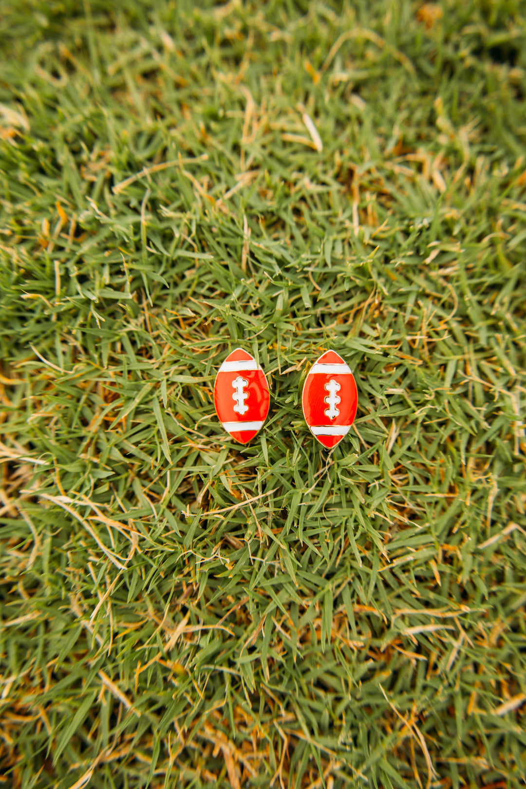 Football Season Earrings - Red