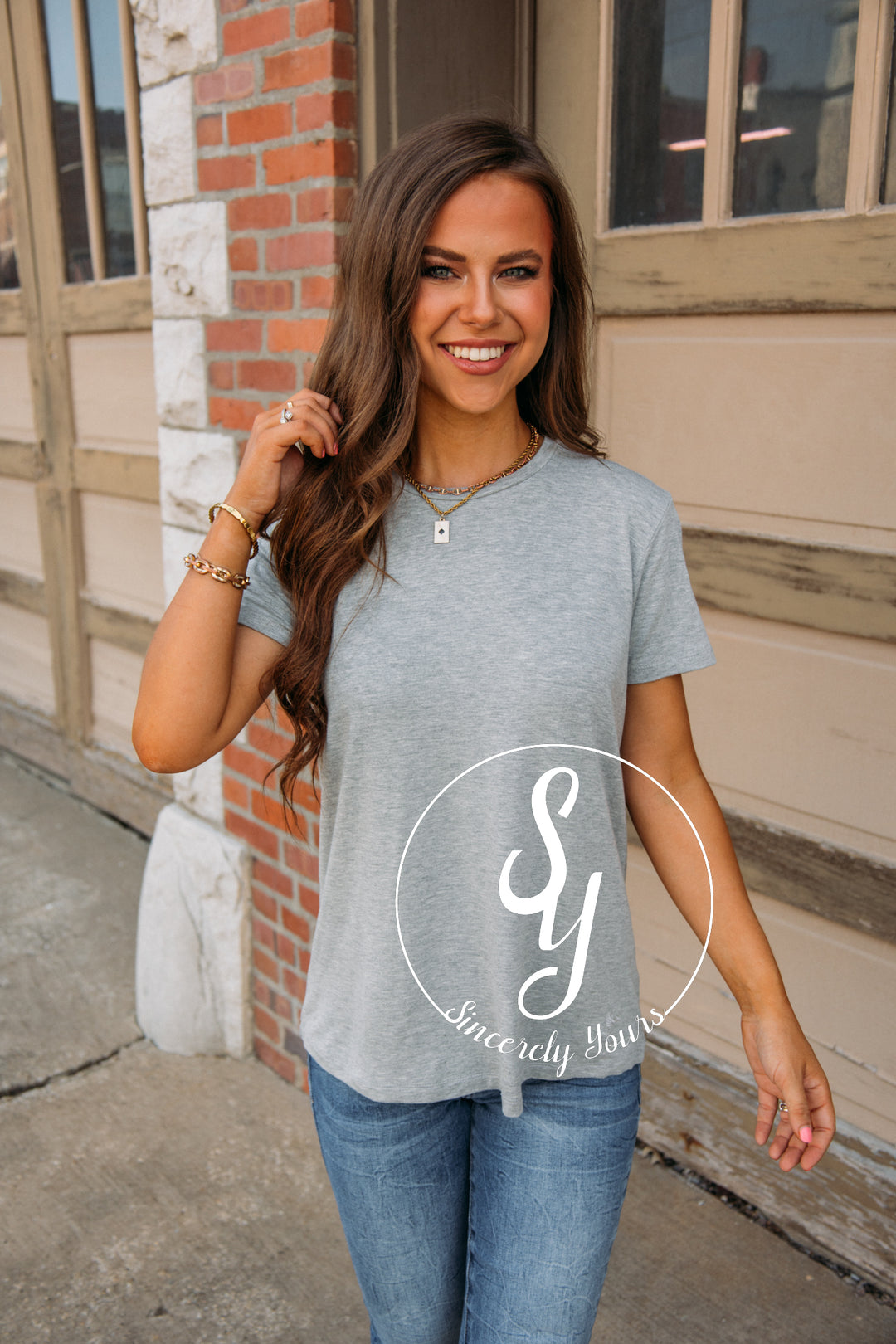 Feelin' Cozy Luxe Top - Heather Grey