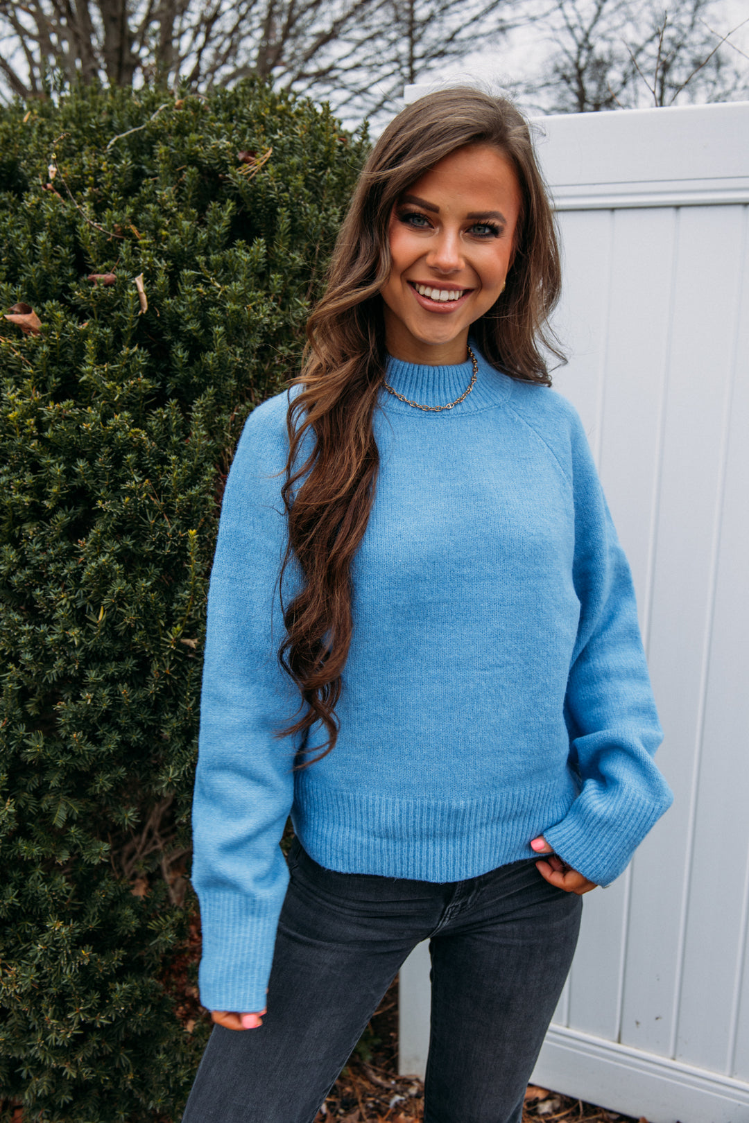 Subtly Sweater - Medium Blue