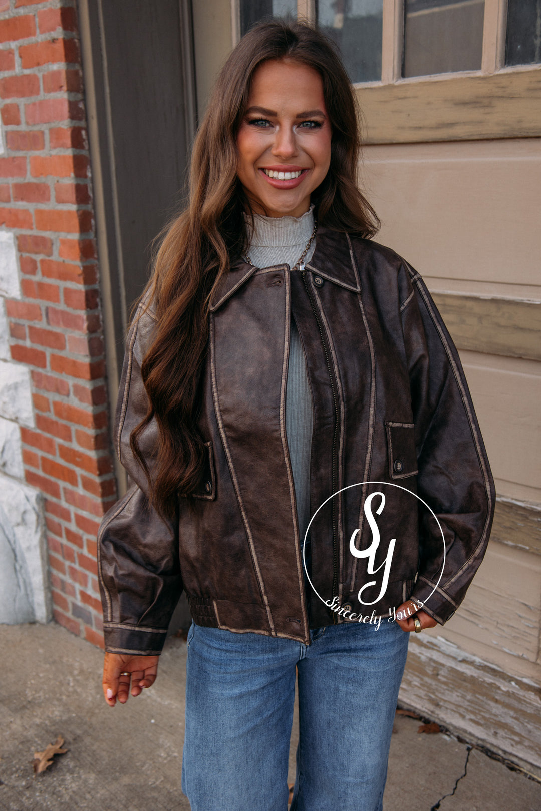 See You There Jacket - Dark Brown