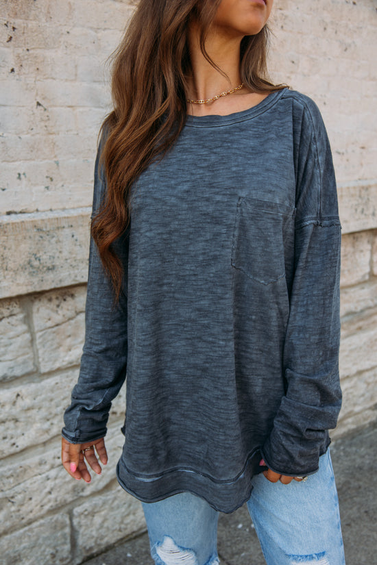 Cold Brew Top - Charcoal