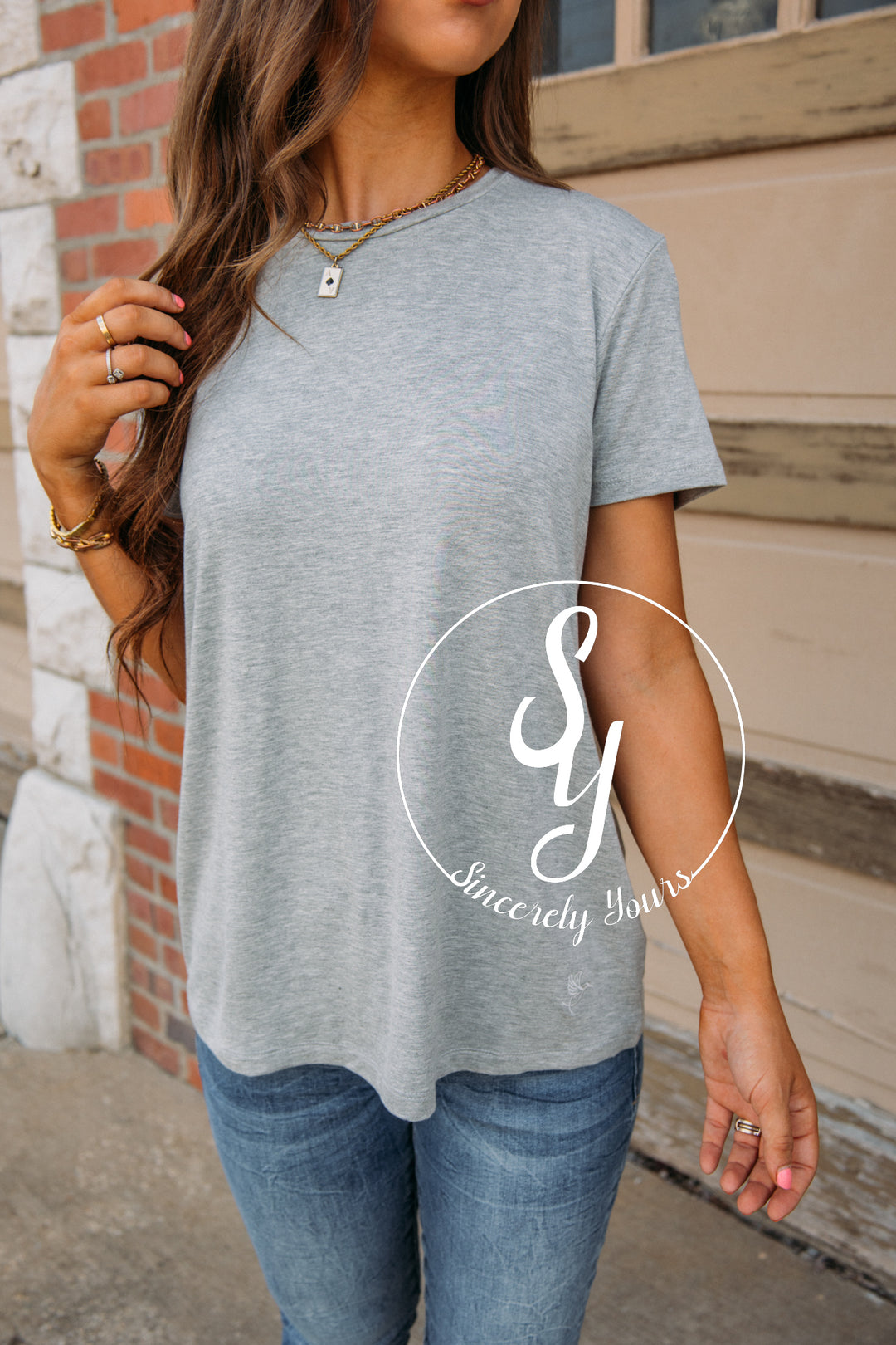 Feelin' Cozy Luxe Top - Heather Grey