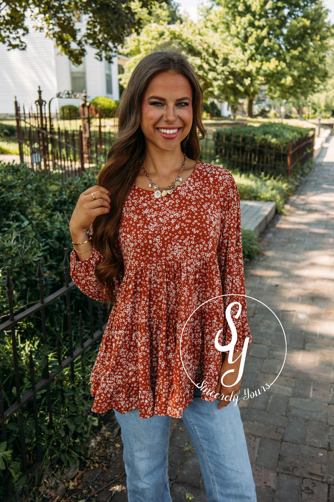 Tina Top - Camel Multi