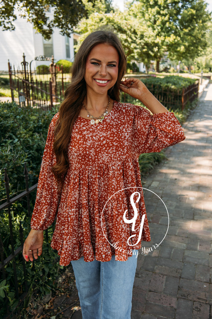 Tina Top - Camel Multi
