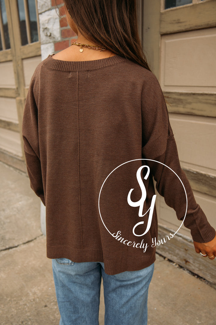 Autumn Classic Sweater - Brown