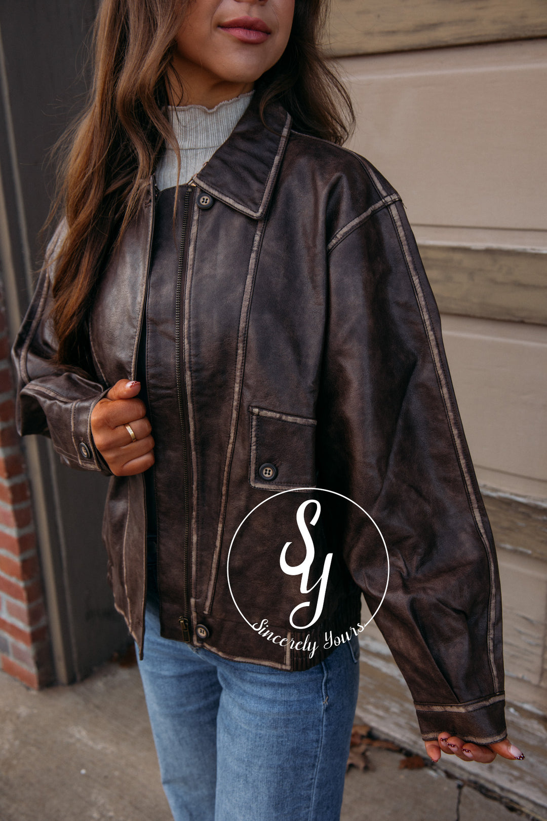 See You There Jacket - Dark Brown