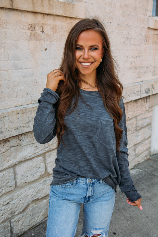 Cold Brew Top - Charcoal