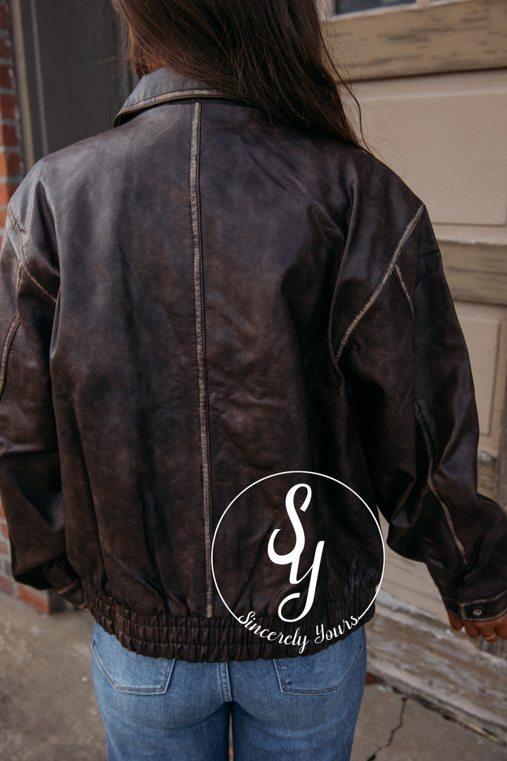 See You There Jacket - Dark Brown